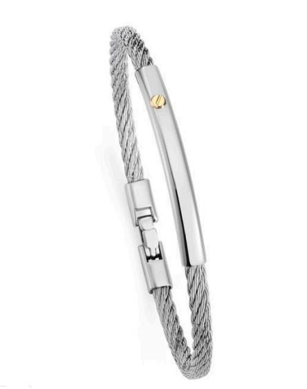 Bracciale Salvatore Bersani Uomo B-Joy in Acciaio 6416 - 6416